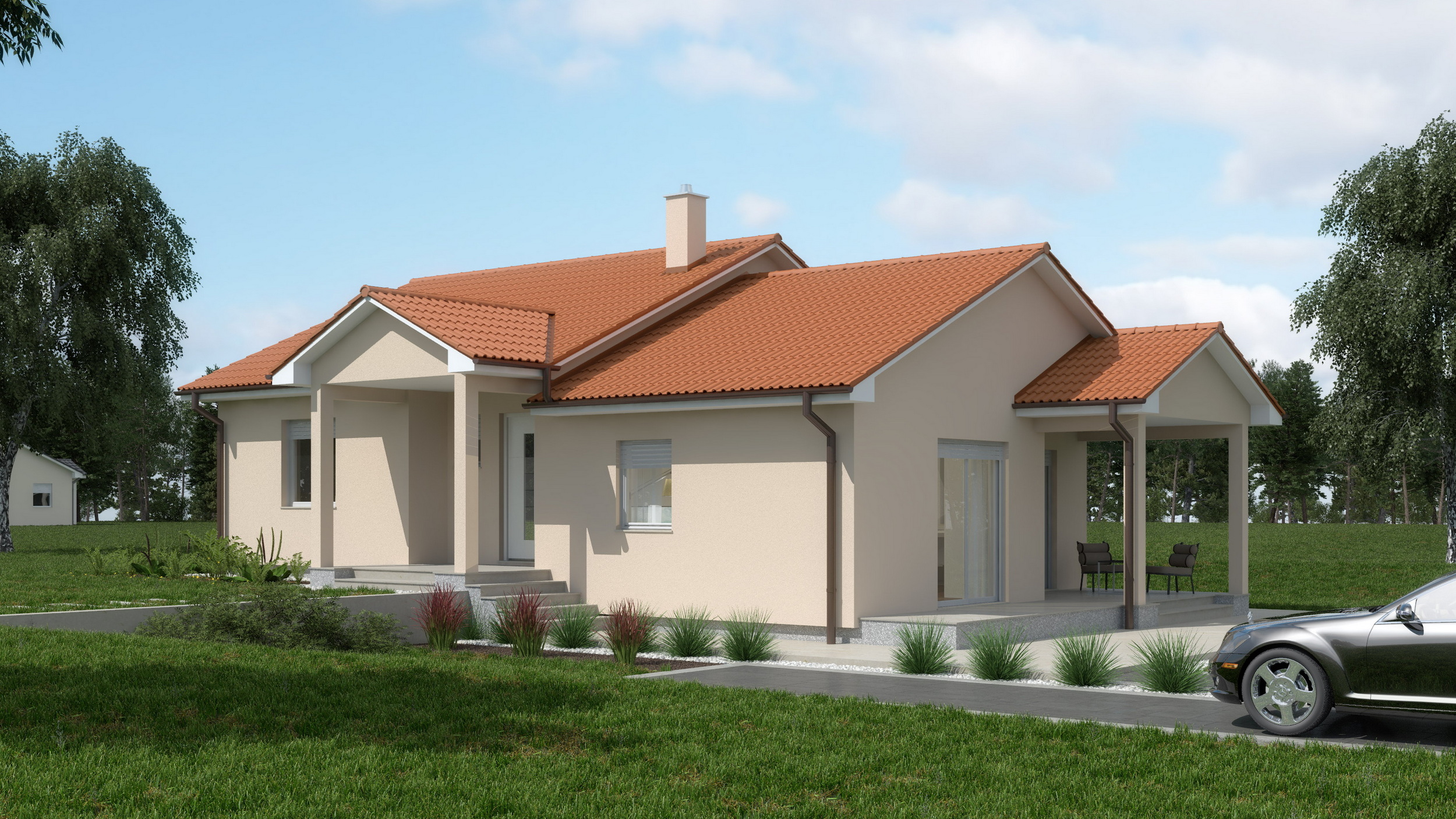 Fertighaus Iris – Bungalow 100 m²