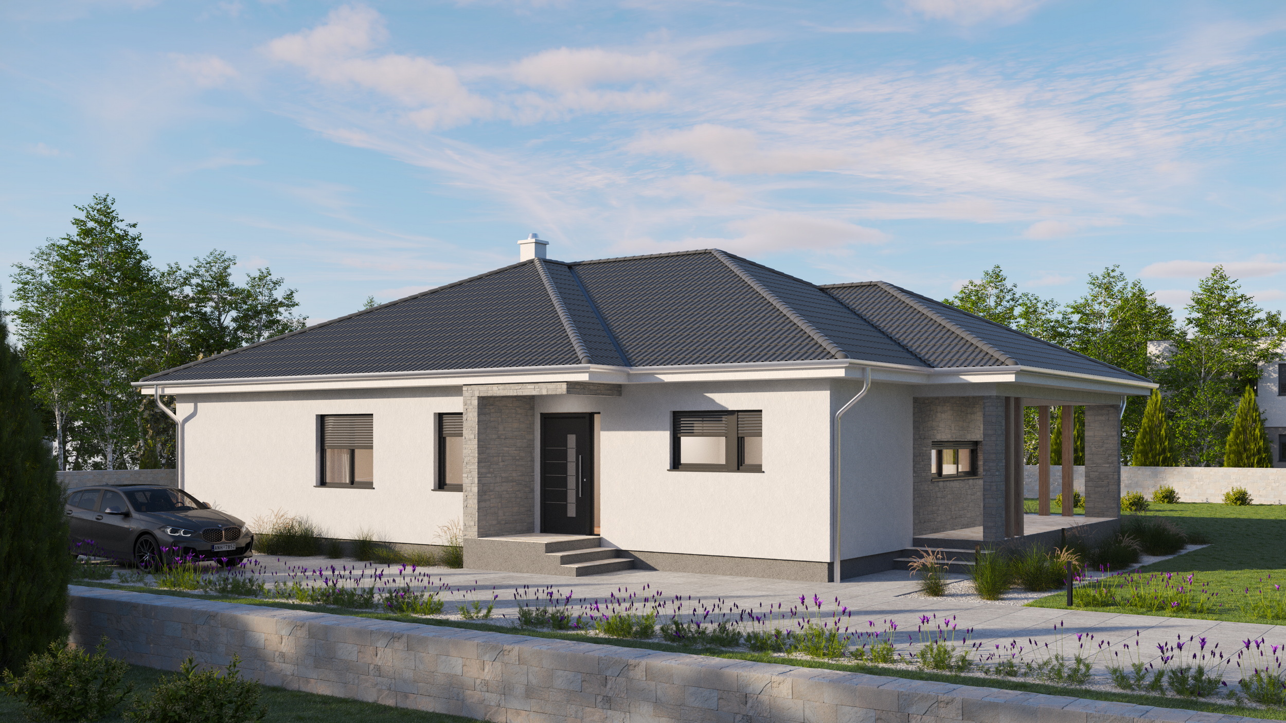 Fertighaus Ivy – Bungalow 141 m²