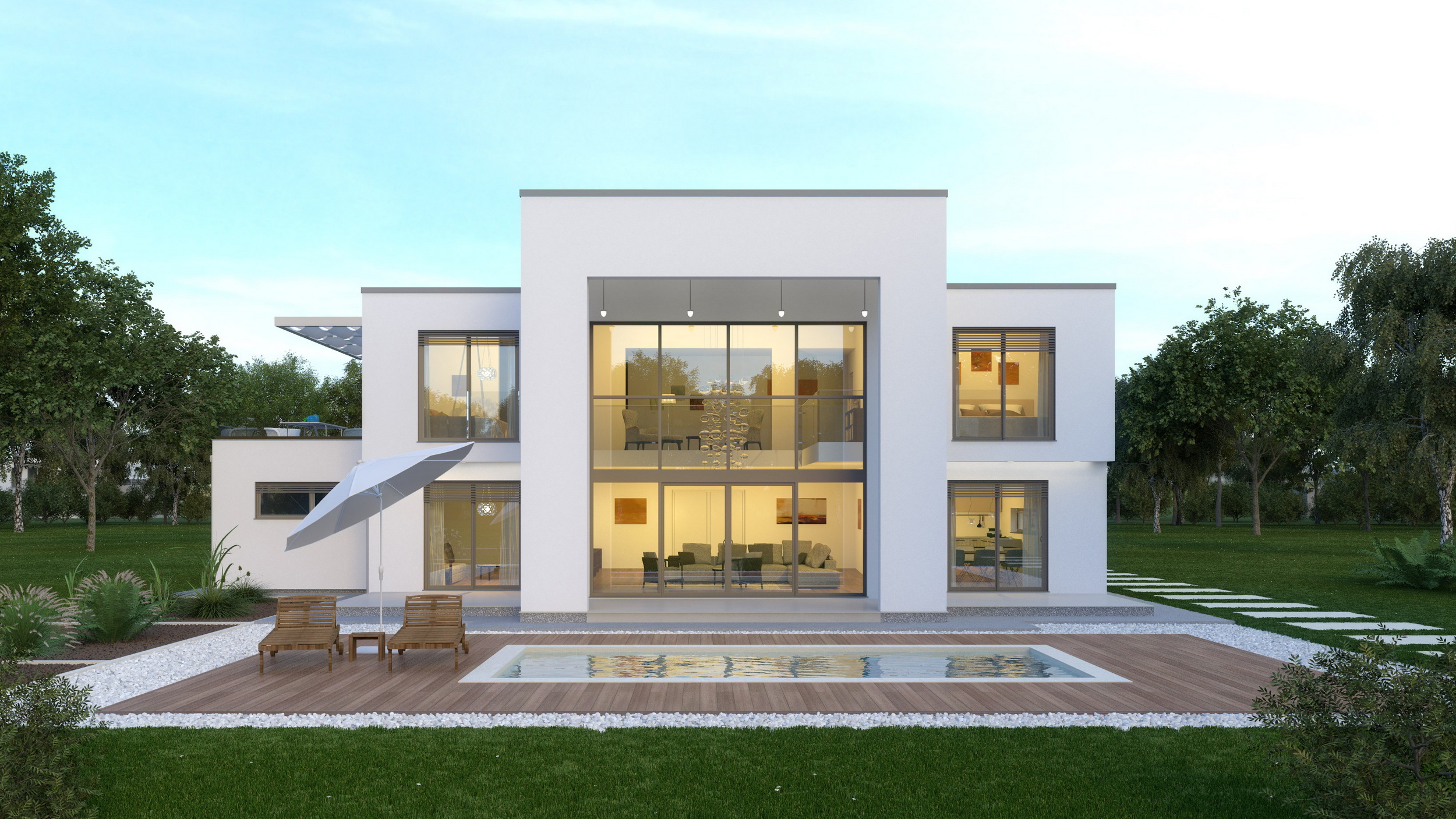 Fertighaus Karolina – mit Obergeschoss 291 m²
