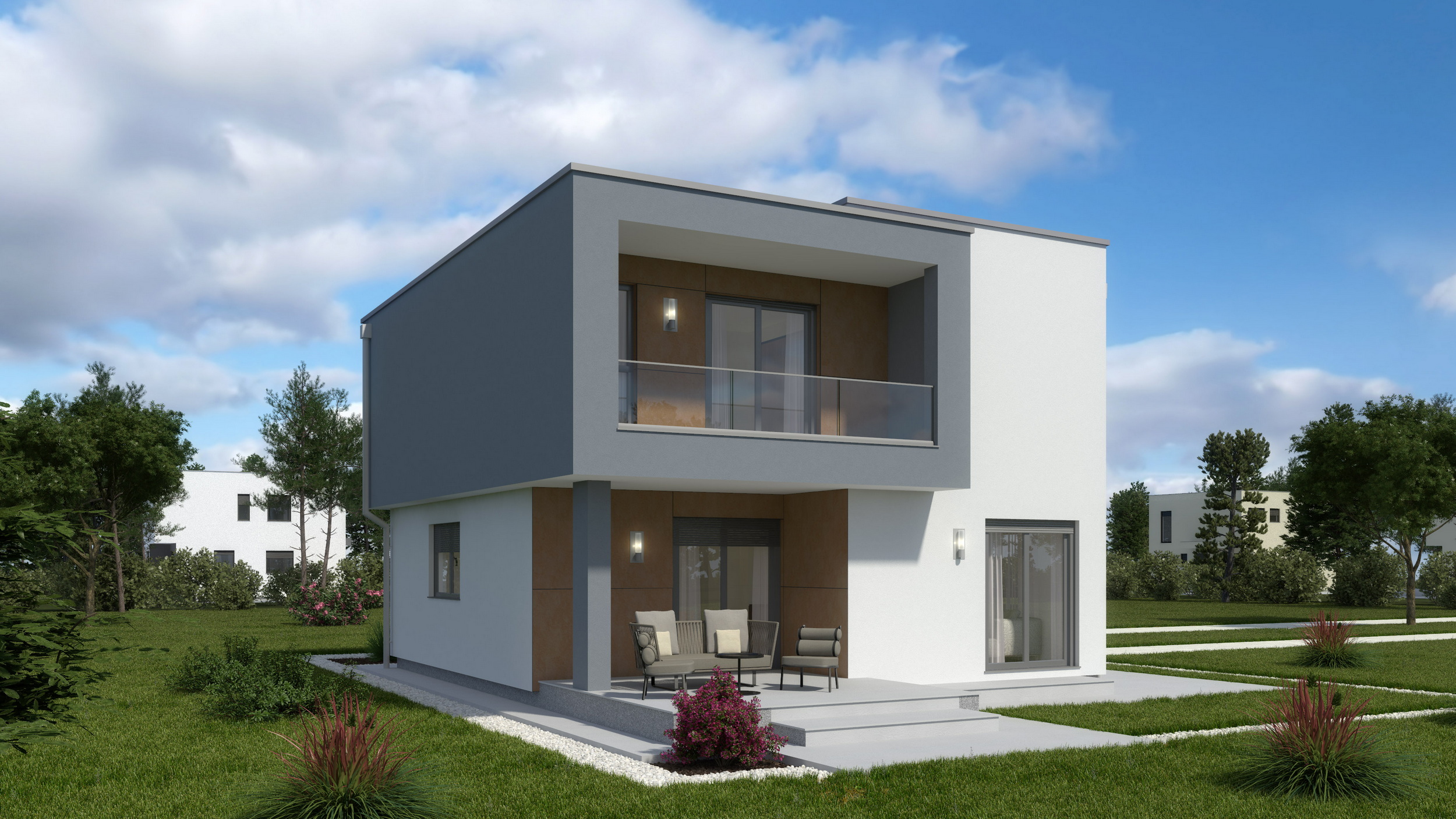 Fertighaus Kristina – mit Obergeschoss 139 m²