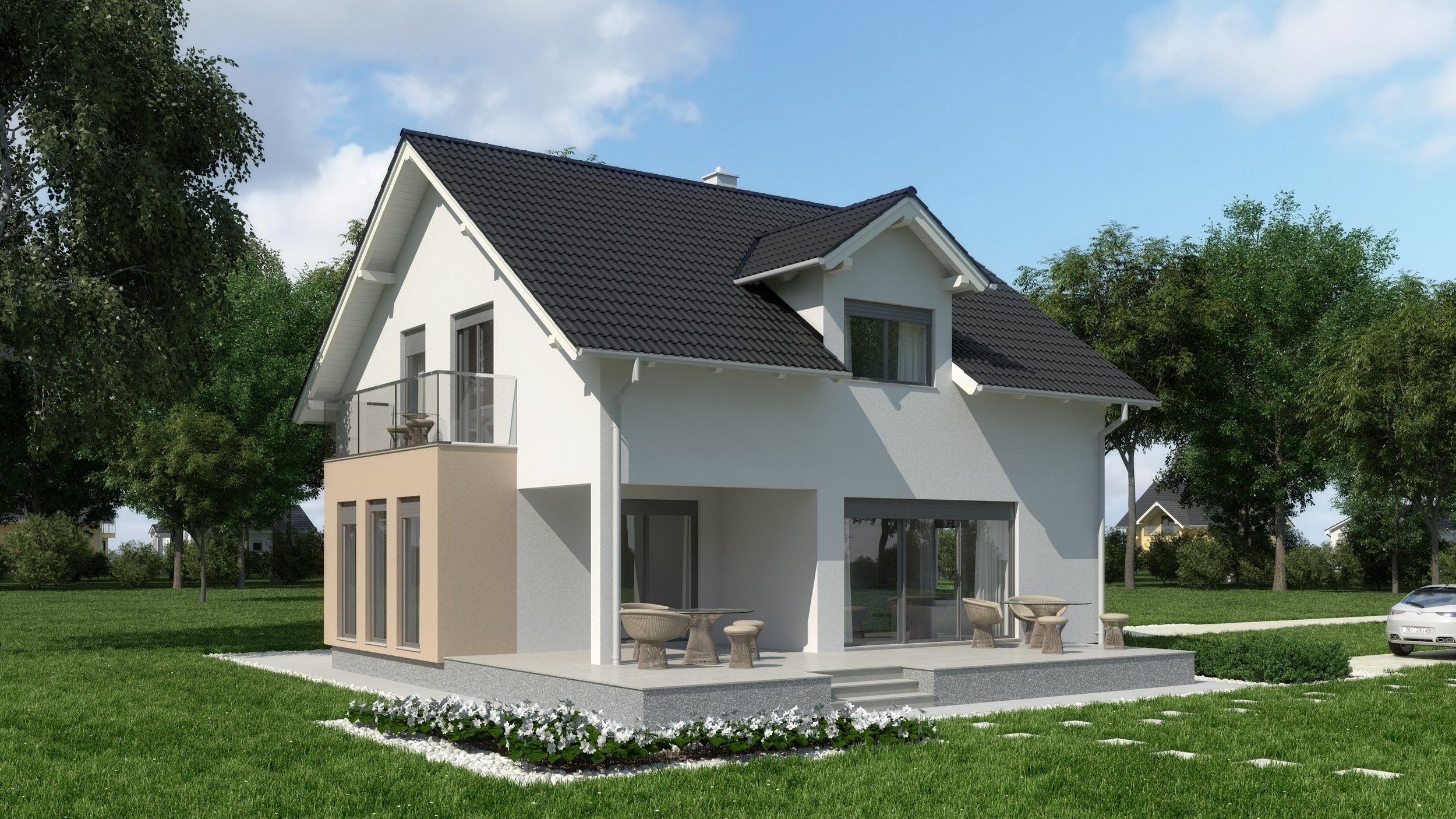 Fertighaus Lena – mit Dachgeschoss 168 m²