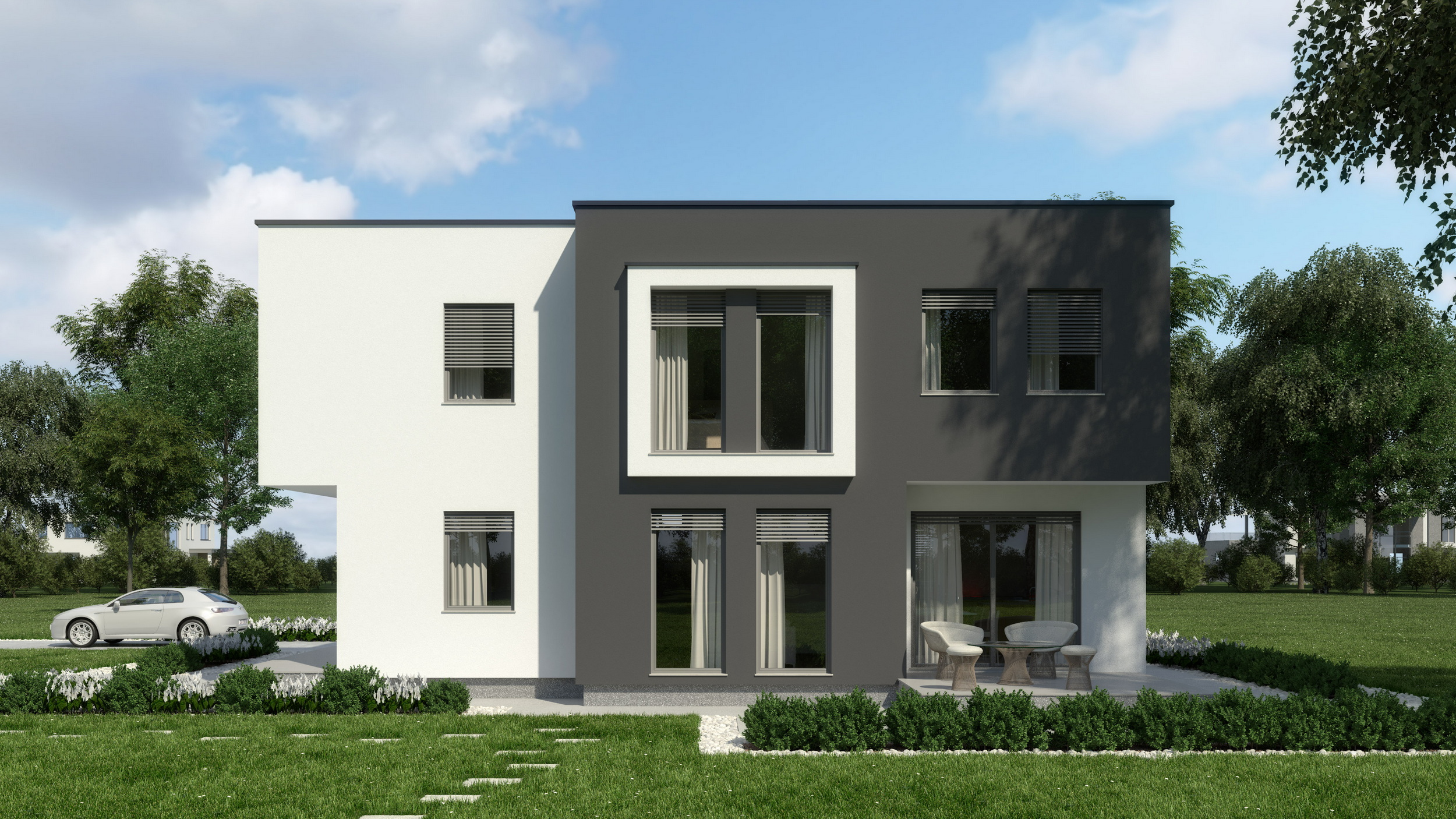 Fertighaus Lorena – mit Obergeschoss 186 m²