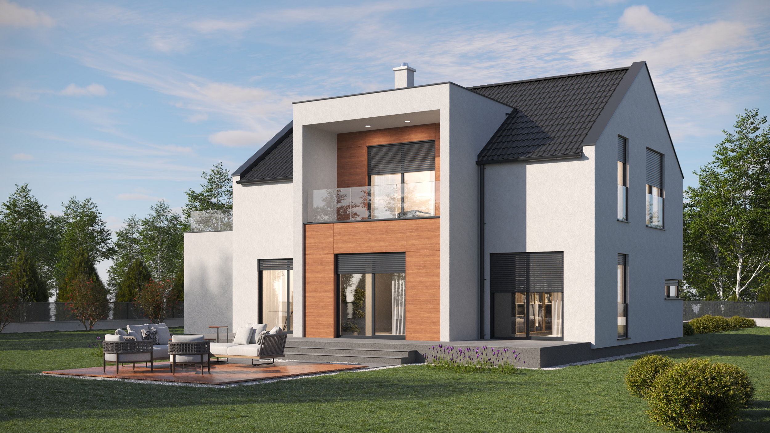 Fertighaus Patricia – mit Dachgeschoss 184 m²