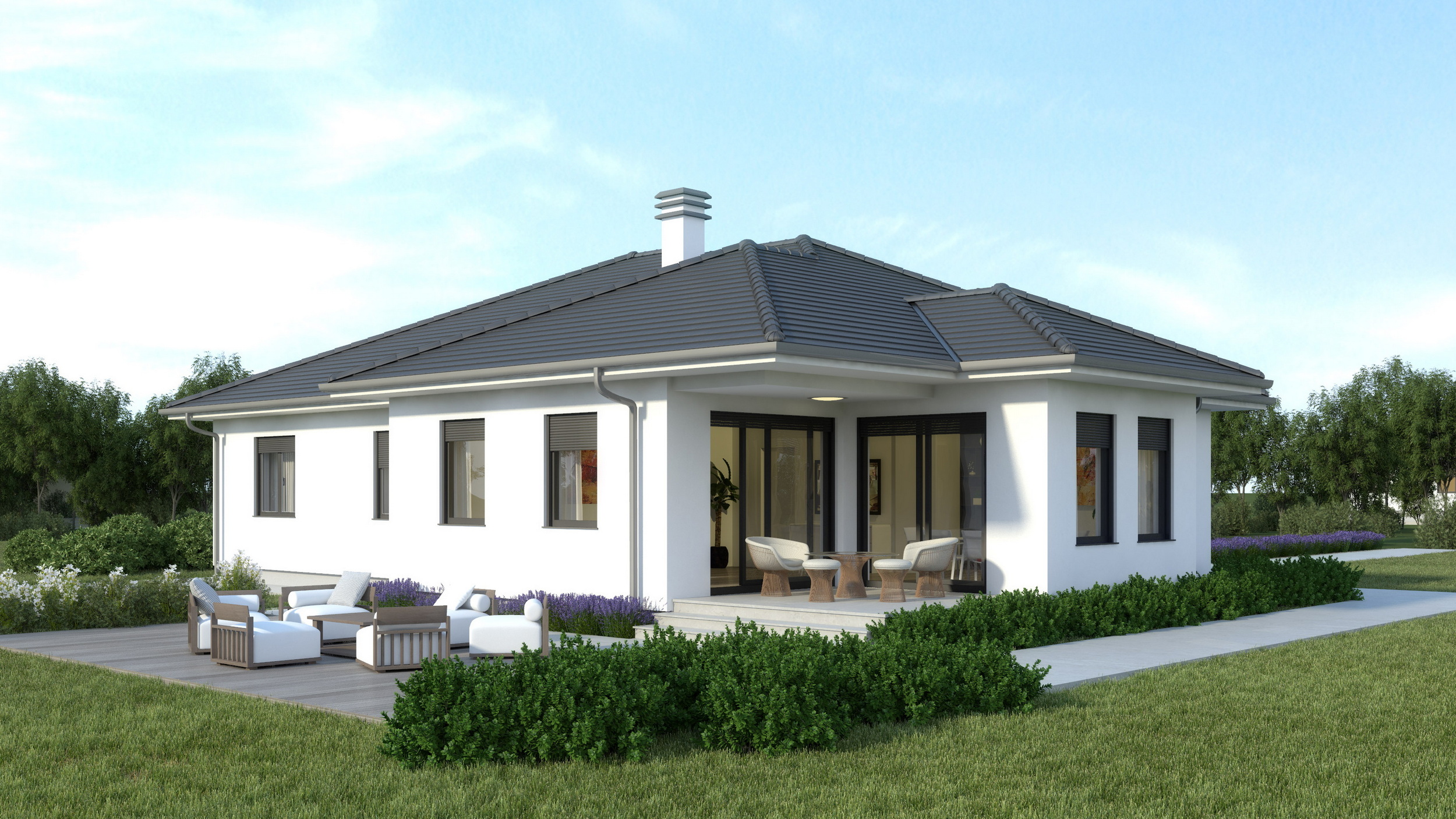 Fertighaus Sena – Bungalow 147 m²