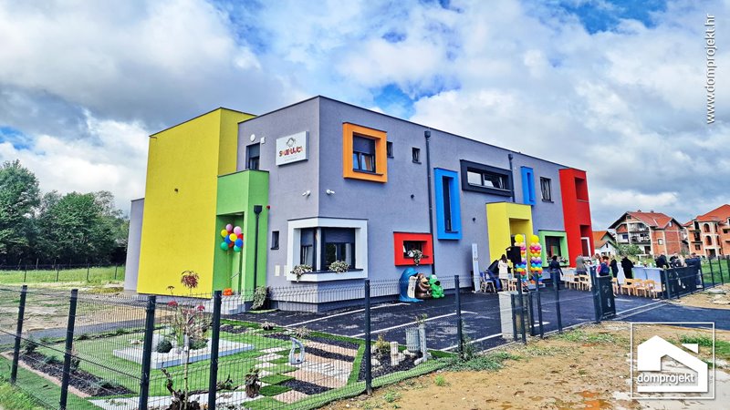 Moderner Fertigbau-Kindergarten Ludbreg