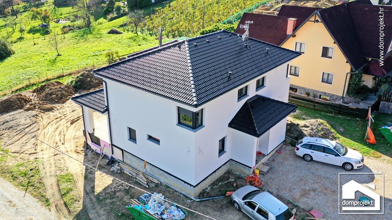 Hochwertiges Fertighaus mit Obergeschoss Brdovec