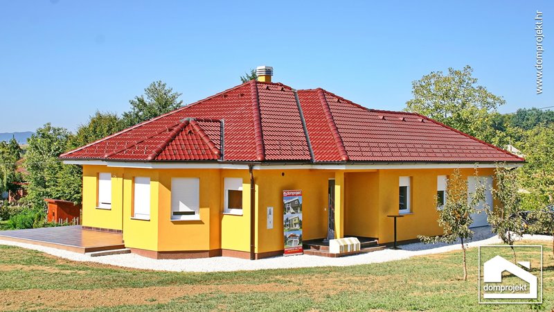 Modernes Fertighaus Bungalow Križevci