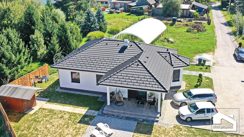Hochwertiges Fertighaus Bungalow Brezje