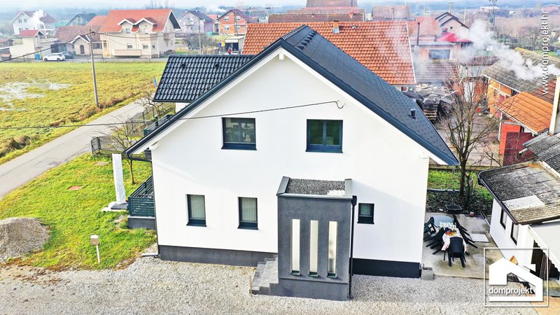 Energieeffizientes Fertighaus mit Dachgeschoss Petrovina Turopoljska