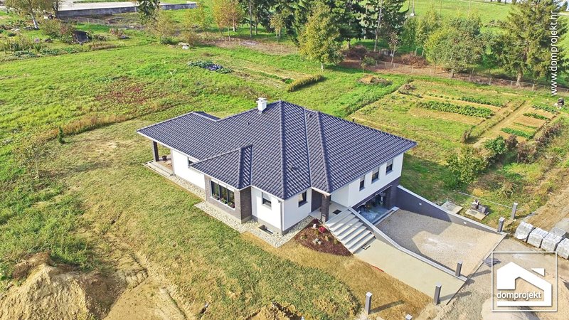 Energieeffizientes Fertighaus Križevci