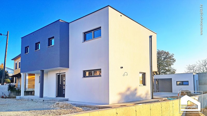 Modernes Fertighaus mit Pool Medulin