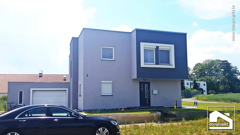 Modernes Fertighaus mit Obergeschoss Rosenfeld