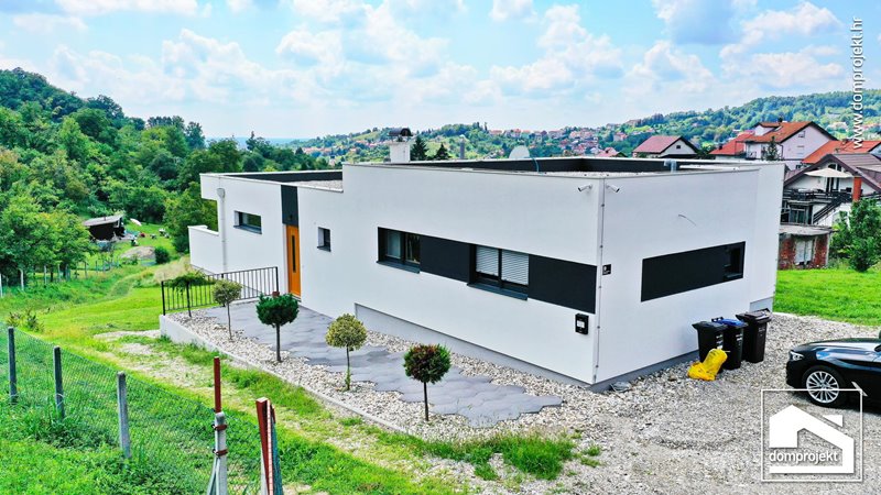 Familienfreundliches Fertighaus Bungalow Zagreb