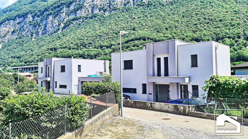 Modernes Fertighaus Riva San Vitale