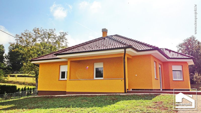 Energieeffizientes Fertighaus Bungalow Križevci