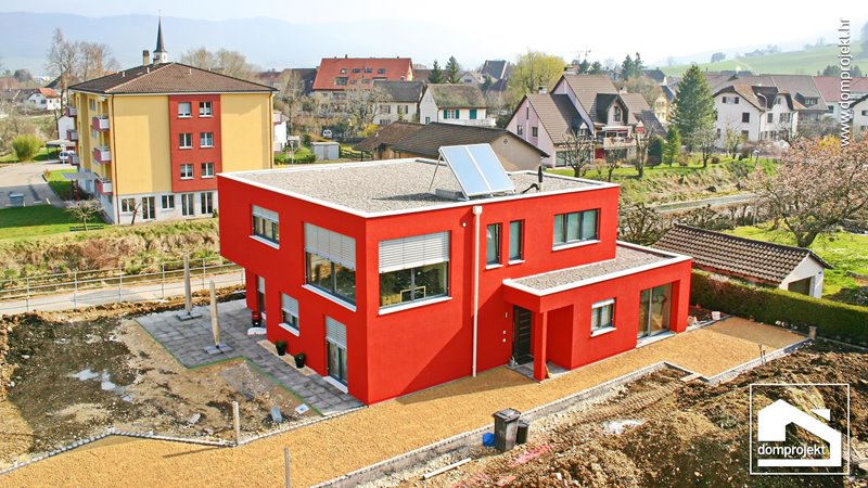 Modernes Fertighaus Courrendlin