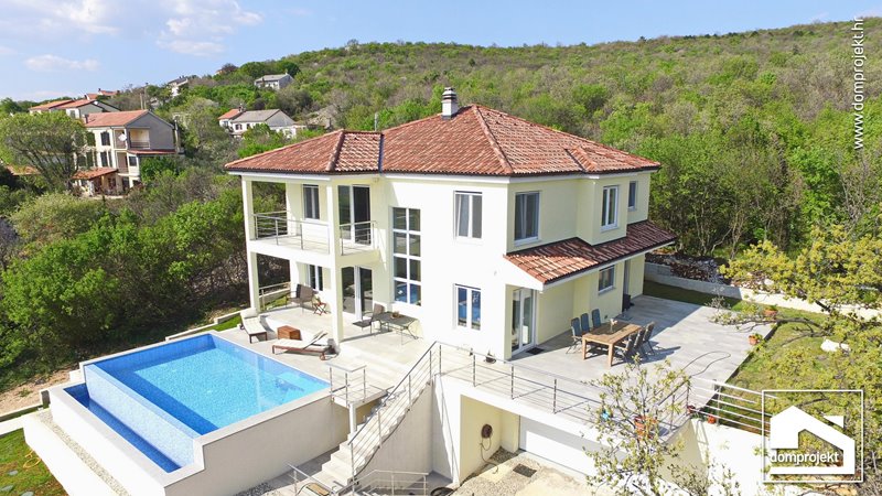Fertighaus mit Pool Kostrena