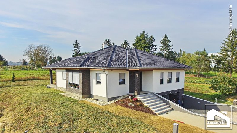 Modernes Fertighaus Bungalow Križevci