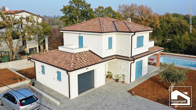 Fertighaus mit Pool Mušalež