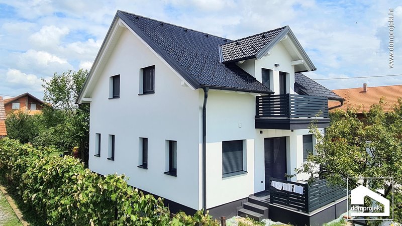 Modernes Fertighaus mit Dachgeschoss Petrovina Turopoljska