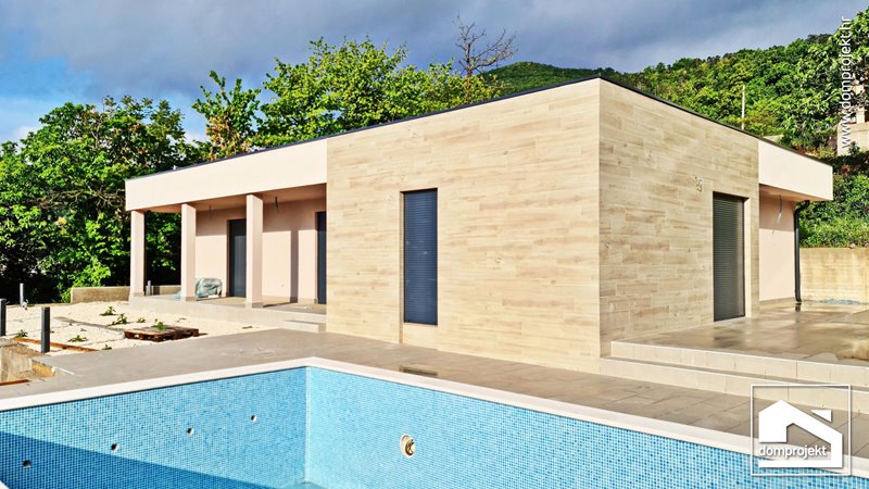 Fertighaus mit Pool Poljane