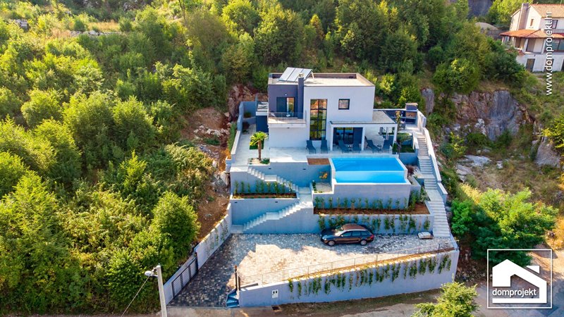 Fertighaus mit Pool Rukavac