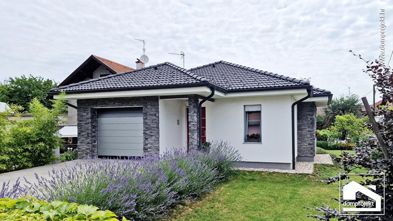 Modernes Fertighaus Bungalow Samobor