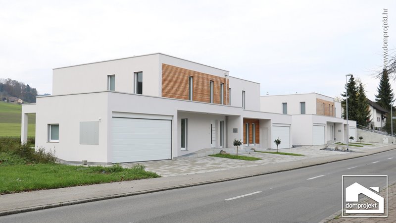 Modernes Fertighaus mit Obergeschoss Triengen