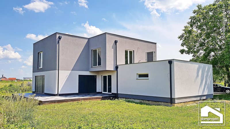 Modernes Fertighaus mit Obergeschoss Zagreb