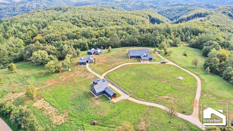Modernes Fertighaus Bungalow Žumberak