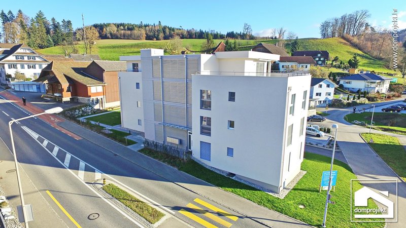 Energieeffizientes Wohngebäude in Fertigbauweise Pfaffnau