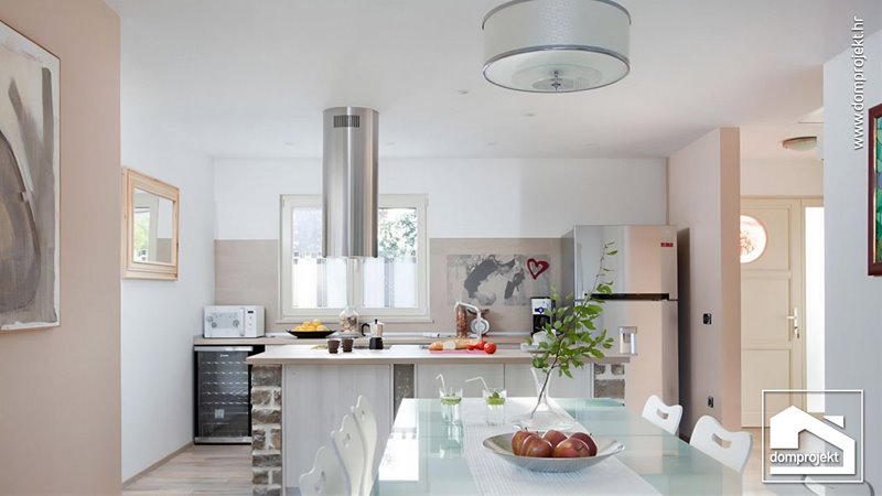Familienfreundliches Fertighaus Bungalow Grožnjan