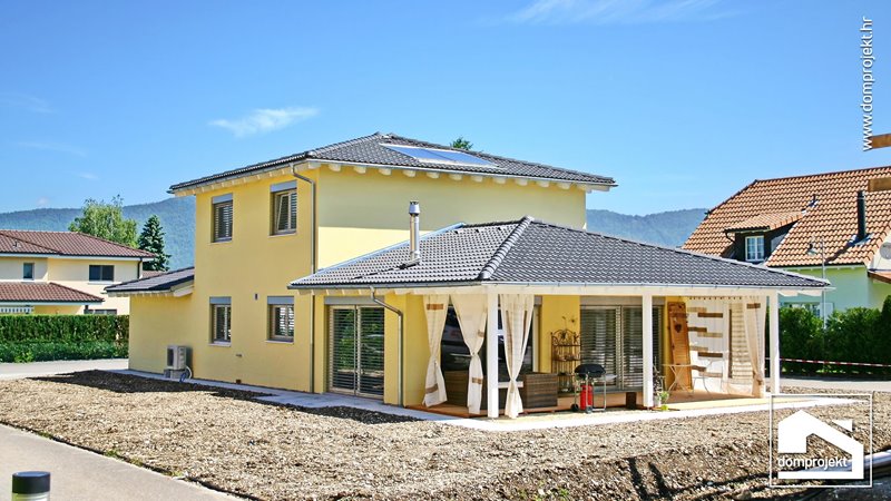 Komfortables Fertighaus mit Obergeschoss Courrendlin