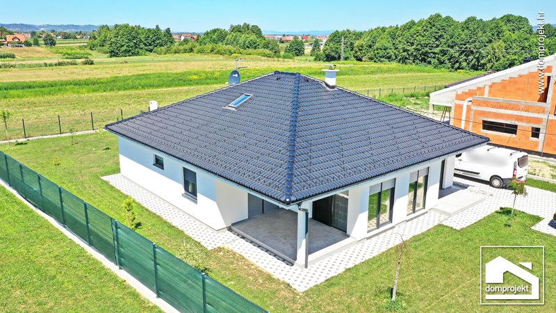 Komfortables Fertighaus Bungalow Donji Stupnik