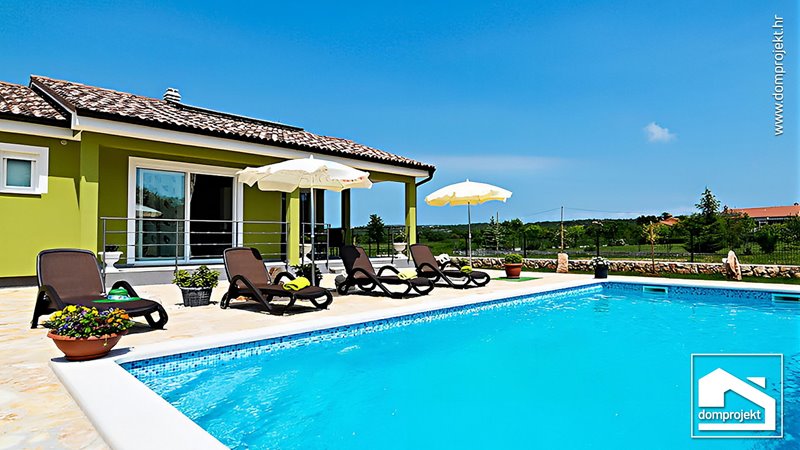 Modernes Fertighaus Bungalow Labin