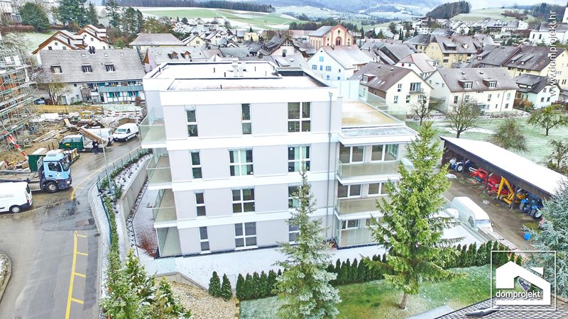 Energieeffizientes Fertigbau-Wohngebäude Lengnau