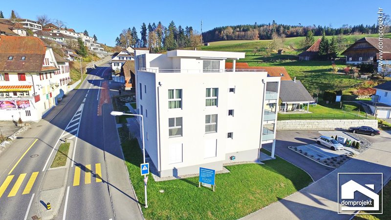 Energieeffizientes Fertigbau-Wohngebäude Pfaffnau
