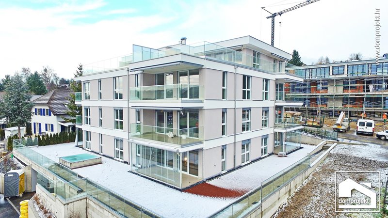 Mehrfamilienhaus in Fertigbauweise Lengnau