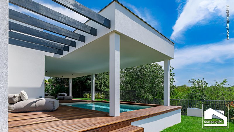 Modernes Fertighaus Bungalow Bale