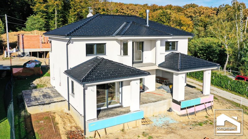 Modernes Fertighaus Brdovec