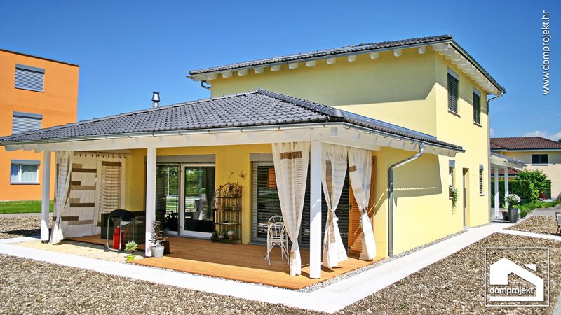 Modernes Fertighaus Courrendlin