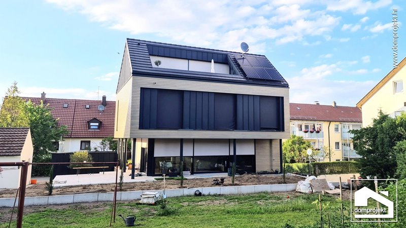 Modernes Fertighaus Fellbach