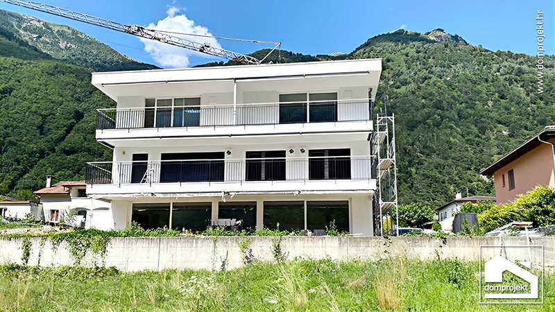 Modernes Fertighaus Gordevio