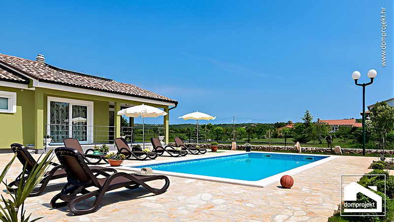 Komfortables Fertighaus Bungalow Labin
