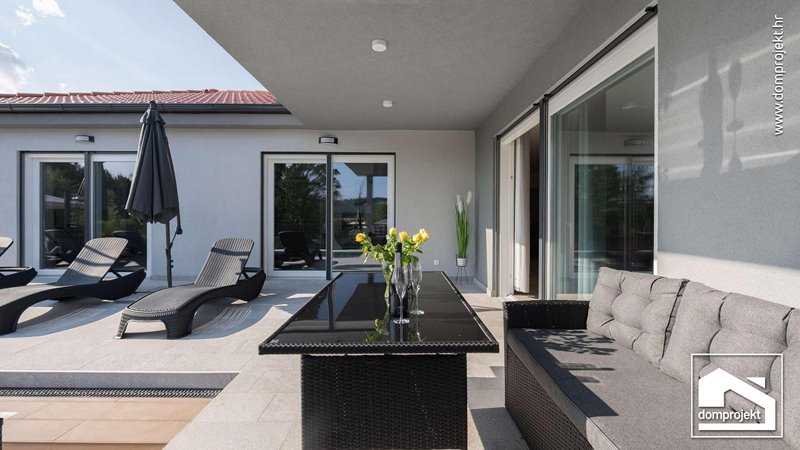 Modernes Fertighaus Bungalow Labin