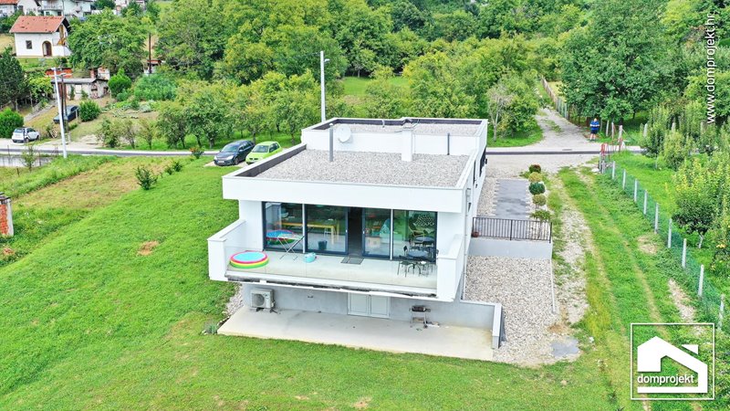 Modernes Fertighaus Zagreb