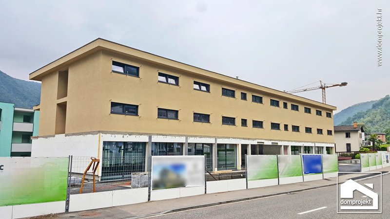 Modernes Wohngebäude in Fertigbauweise Melano
