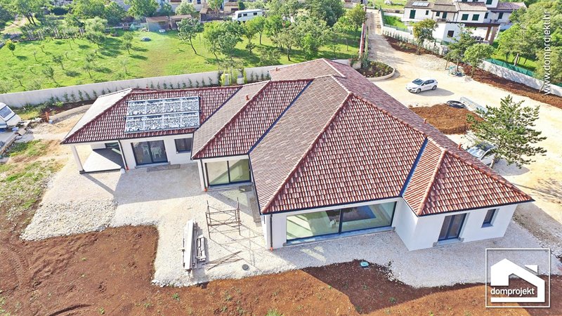 Energieeffizientes Fertighaus Bungalow Hrboki