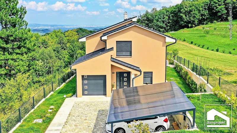 Modernes Fertighaus Samobor