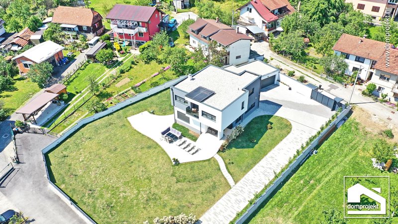 Energieeffizientes Fertighaus mit Obergeschoss Zagreb